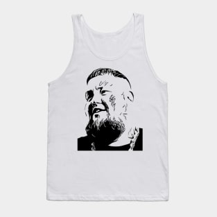 Rag'n'Bone Man Stencil Artwork Tank Top